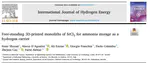 New paper out in International Journal of Hydrogen Energy